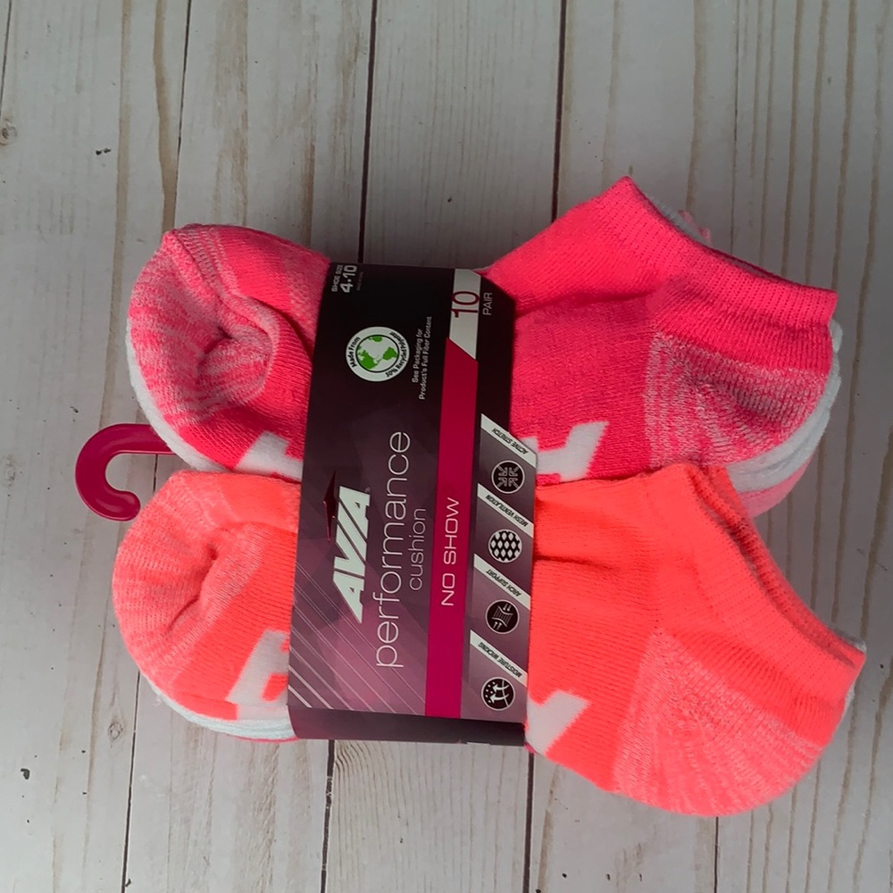 Avia Performance Cushion No Show Socks 4-10 shoesz